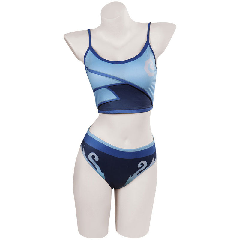 Game Valorant Jett Swimsuit Cosplay Costumes
