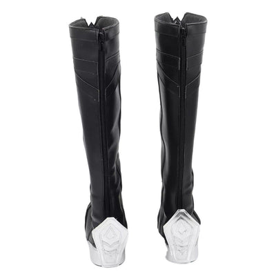 Genshin Impact Flins Black Cosplay Shoes