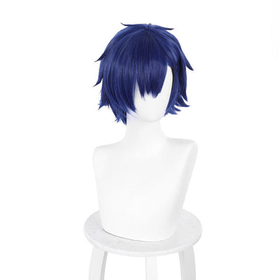 Anime SSSS.DYNAZENON Yomogi Asanaka Blue Short Cosplay Wigs