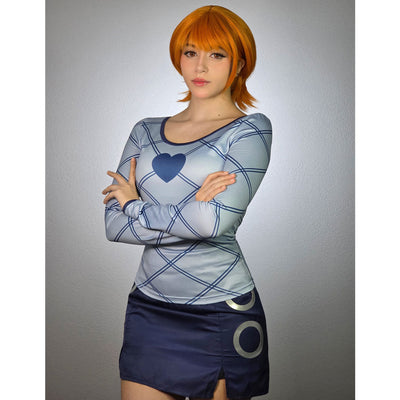 One Piece Live Action Season 2 Nami Blue Cosplay Costumes