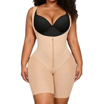 Shapewear for Women Tummy Control Fajas Colombianas Body Shaper Butt Lifter Compression Garment Open Bust Bodysuit