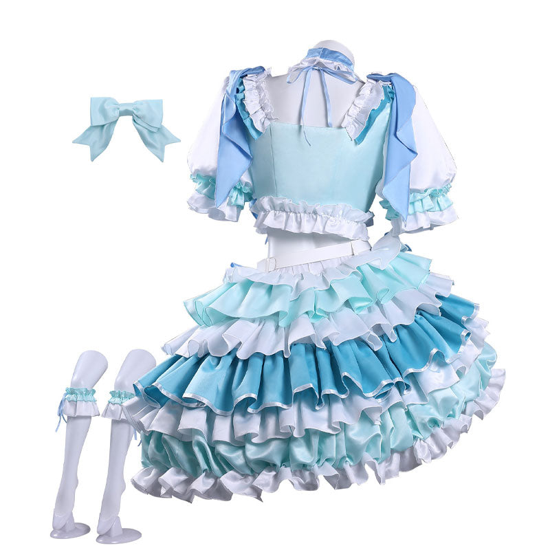 Puella Magi Madoka Magica Sayaka Miki Stage Outfit Cosplay Costumes
