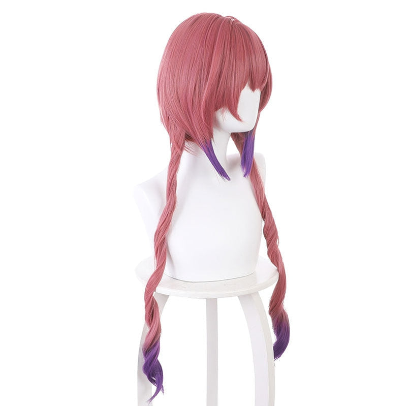 Miss Kobayashi's Dragon Maid Ilulu Gallery Pink Gradient Purple Long Cosplay Wigs