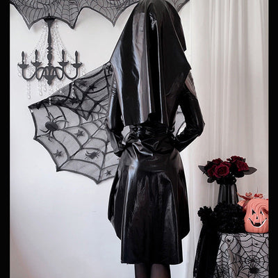 Dark Gothic Cross Vampire Nun Costume Halloween Cosplay Costumes