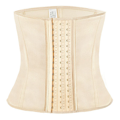 Sports Abdominal Fitness Waist Belt Latex Corset Three-layer Rubber Corset Cosplay Costumes