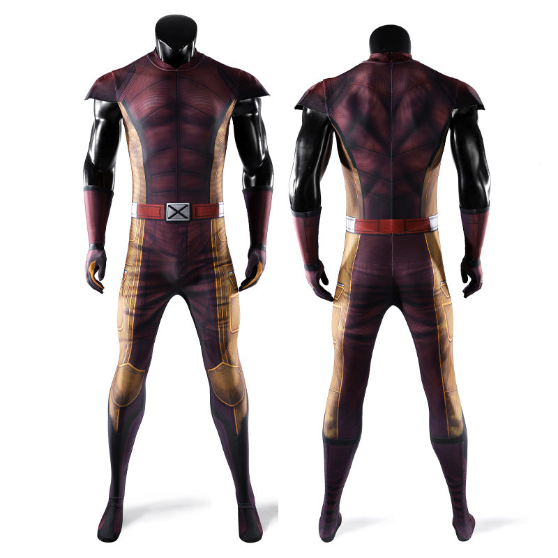 Deadpool 3 Wolverine and Deadpool Wolverine Brown Battle Suit Cosplay Costumes