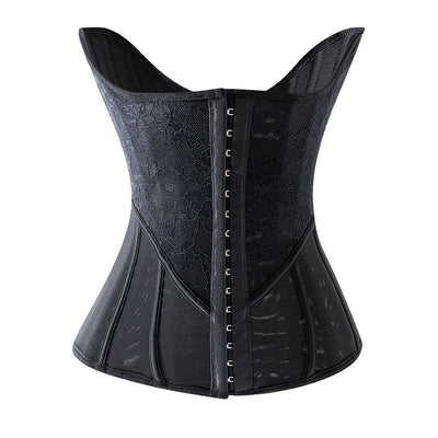 Women's Underbust Latex Sport Girdle Waist Trainer Corsets Hourglass Body Shaper