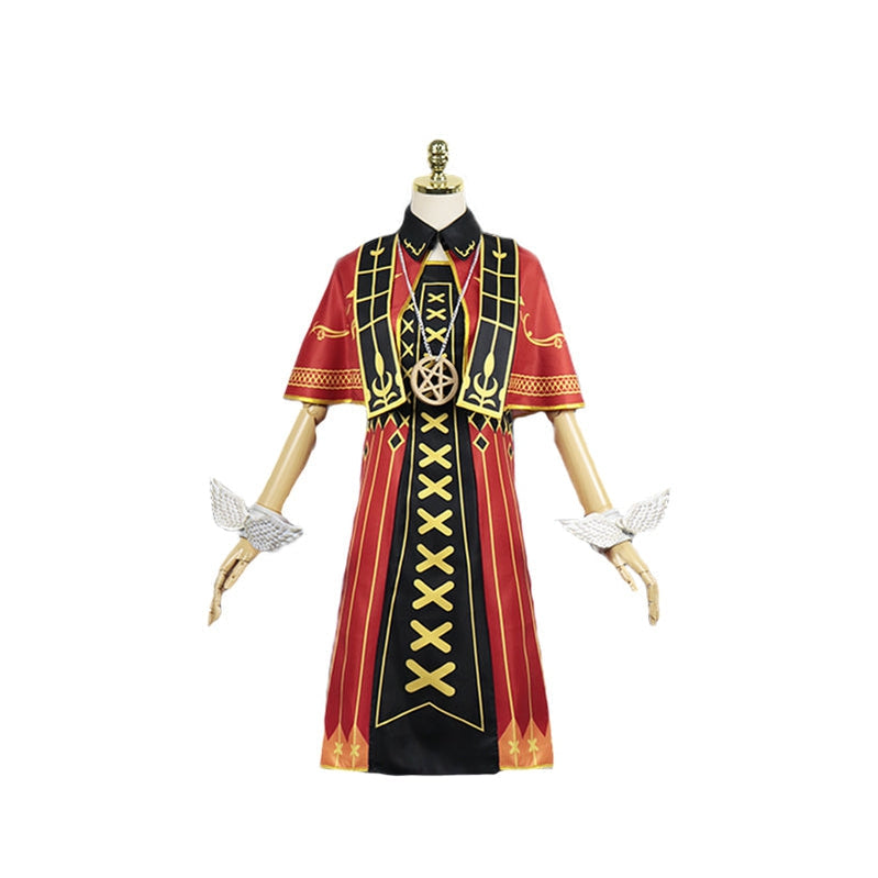 Game Identity V Doctor Flaming Angel Emily Dyer Cosplay Costume