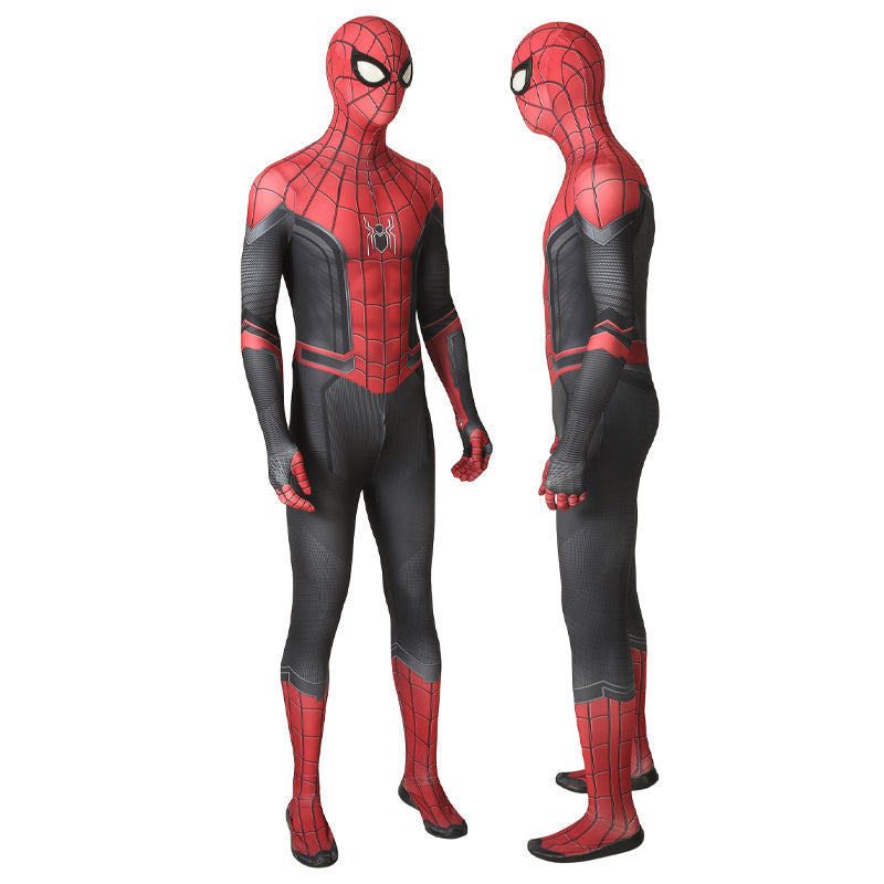 Spider-Man Far From Home Spider-Man Peter Parker Jumpsuit Cosplay Costumes With Soles