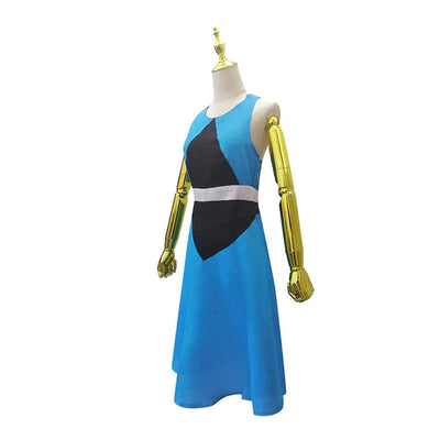Anime Steven Universe Lapis Lazuli Dress Cosplay Costume