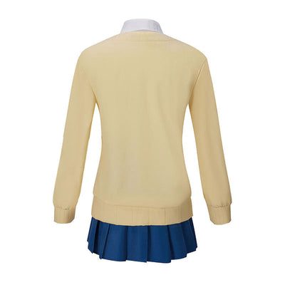 Anime Mieruko-chan Miko Yotsuya JK Uniform Cosplay Costume