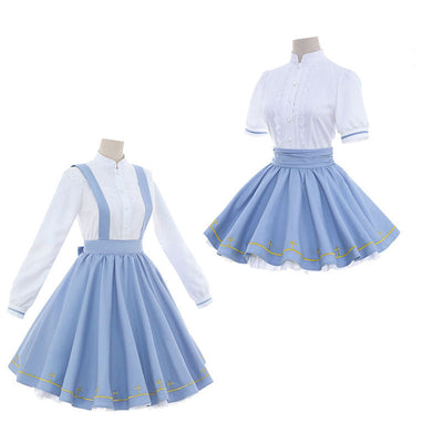 Anime Cardcaptor Sakura Sakura Kinomoto Tomoyo Daidouji Cosplay Costumes