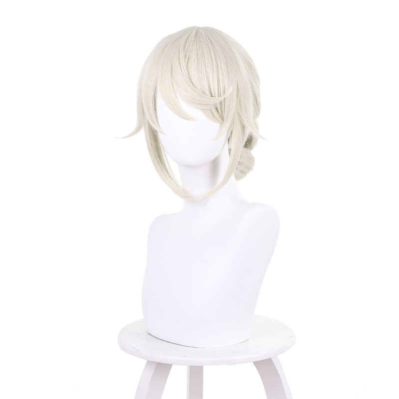 Game Identity V Edgar Valden Golden Ratio Milky White Cosplay Wigs