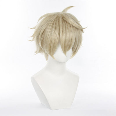 Game Genshin Impact Bennett Grey Halloween Cosplay Wigs