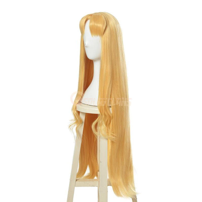 Anime The Rising of the Shield Hero Filo Blonde 90cm Long Straight Cosplay Wigs