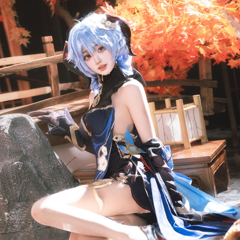 Game Genshin Impact Twilight Blossom Ganyu Cosplay Costumes