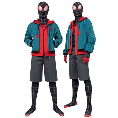 Spider-Man: Into the Spider-Verse Miles Morales Cosplay Costumes