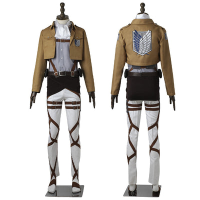 AOT Levi Ackerman Survey Corps Cosplay Costume