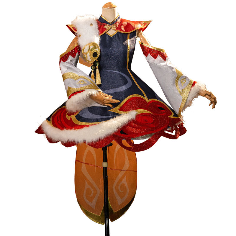 Game LOL Cinematic Mythmaker Gwen Cosplay Costumes