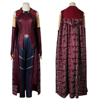Wanda Vision The Scarlet Witch Cosplay Costumes