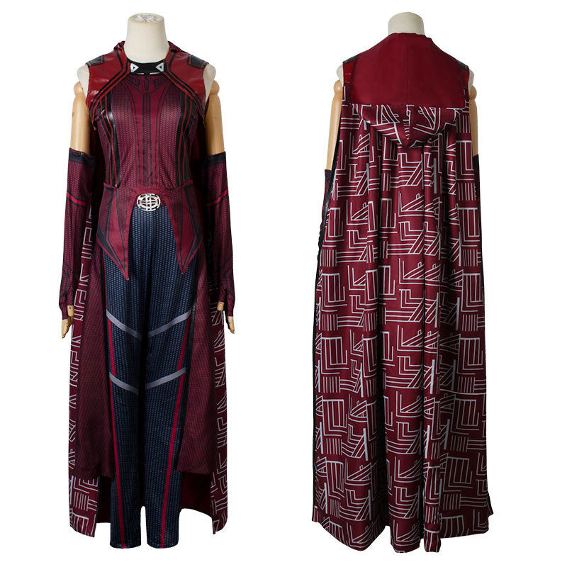 Wanda Vision The Scarlet Witch Cosplay Costumes