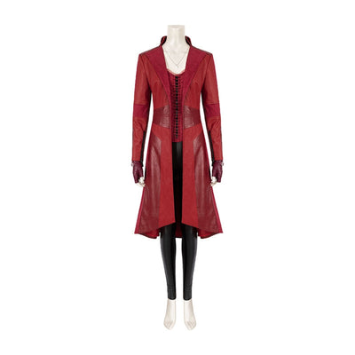 Movie Captain America Civil War Scarlet Witch Wanda Maximoff Cosplay Costume