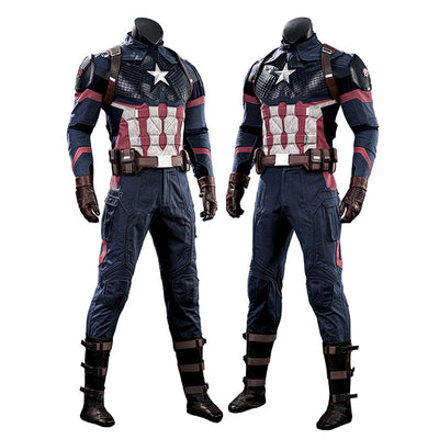 Avengers: Endgame Captain America Cosplay Costume