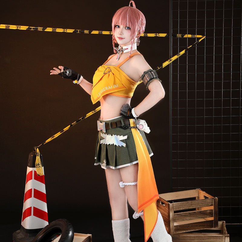 Overwatch 2 X LE SSERAFIM FEARLESS Mercy Cosplay Costumes