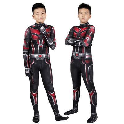 Ant Man and the Wasp: Quantumania Scott Lang Kids Jumpsuits Cosplay Costume
