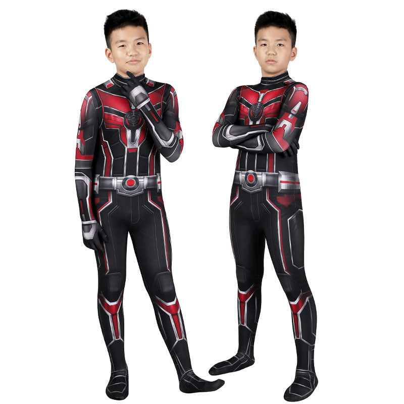 Ant Man and the Wasp: Quantumania Scott Lang Kids Jumpsuits Cosplay Costume