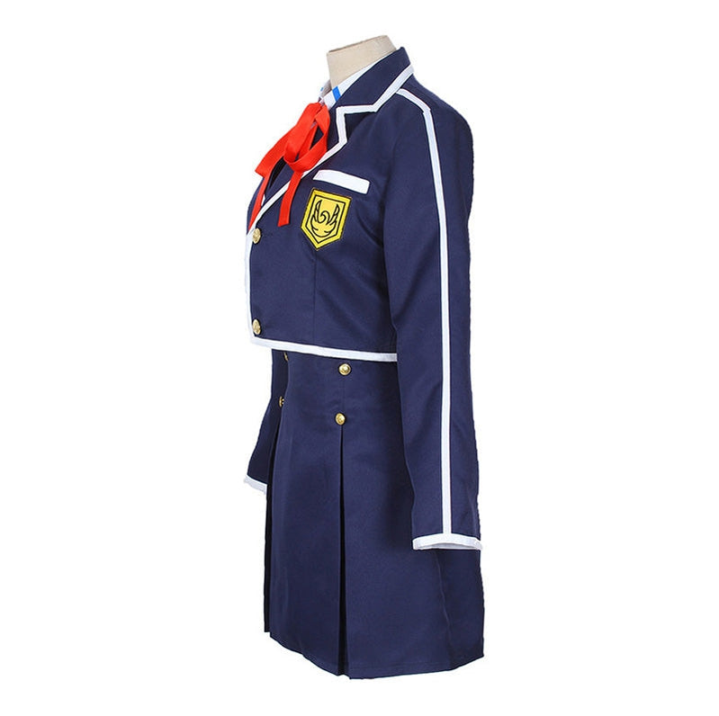Anime SAO Sword Art Online Yuuki Asuna Uniforms Cosplay Costume