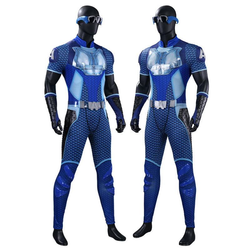 Movie The Boys A-Train Jumpsuit Cosplay Costume
