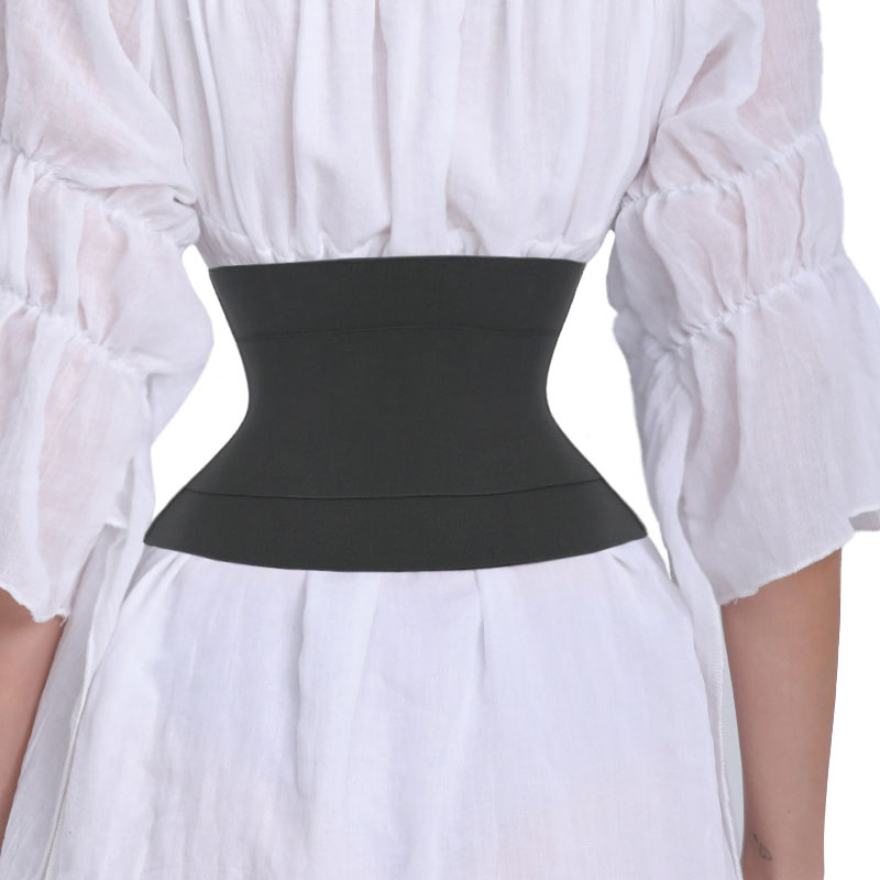 Womens Waist Trainer Cincher Heavy Duty Steel Boned Underbust Waspie Corse