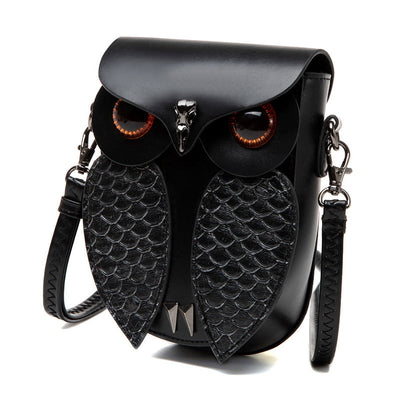 Punk Women's Snakeskin Patchwork Anchor Eagle Handbag Shoulder Bag Cosplay Props