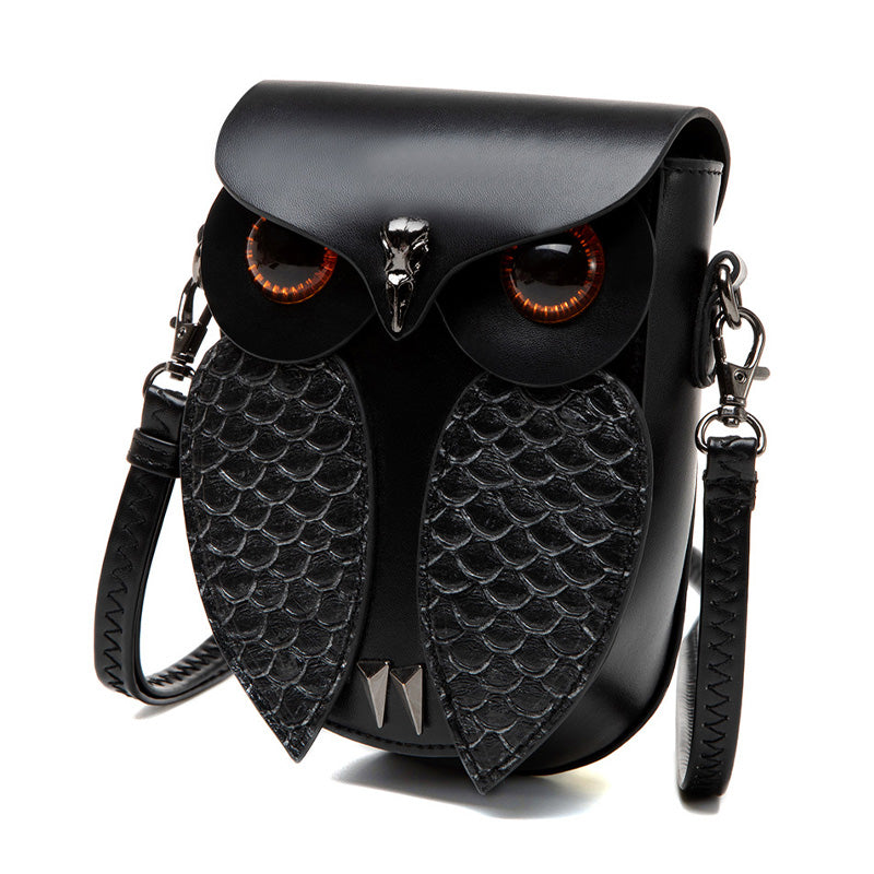 Punk Women's Snakeskin Patchwork Anchor Eagle Handbag Shoulder Bag Cosplay Props