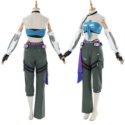 Overwatch 2 X LE SSERAFIM FEARLESS D.VA Cosplay Costume
