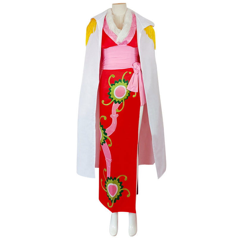 Anime One Piece Boa Hancock Fullset Cosplay Costumes