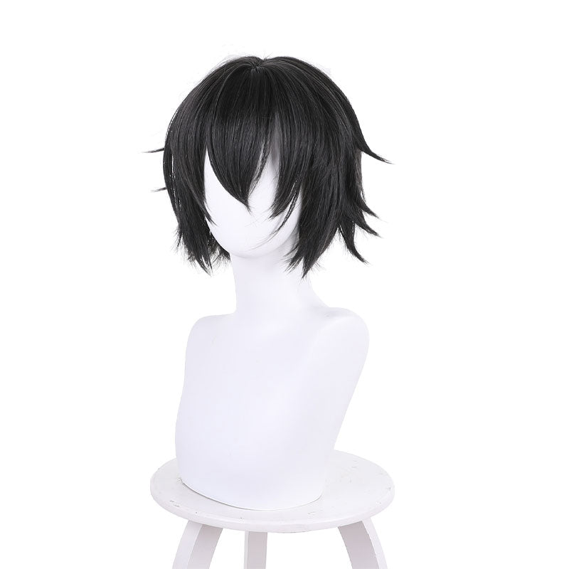 Anime Shikkaku Mon no Saikyou Kenja Mathias Hildesheimer Black Cosplay Wigs