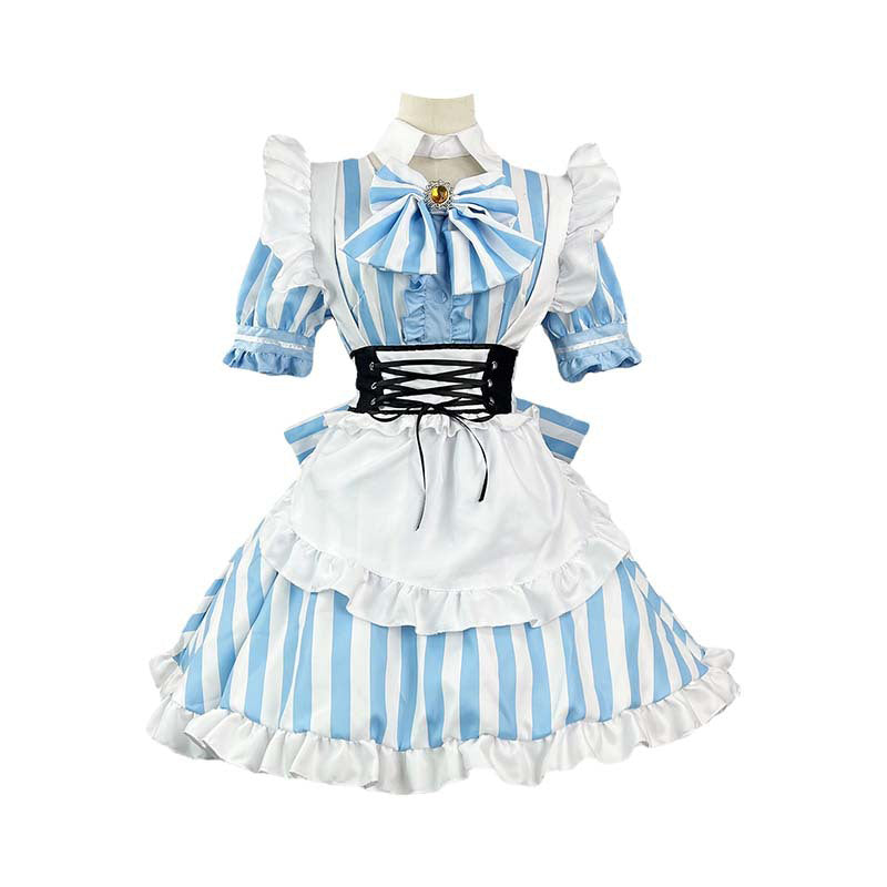 Hololive Shirakami Fubuki Maid Cosplay Costumes