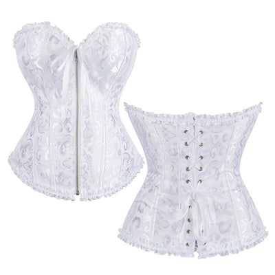 Court-styletro Z Reipper Jacquard Bustier Waist-cinching Corset Cosplay Costumes