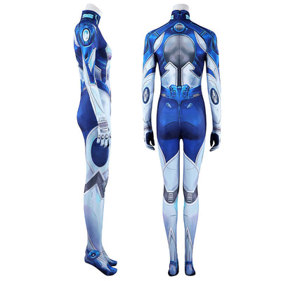 Marvel Rivals Invisible Woman Sue Storm Jumpsuit Cosplay Costumes