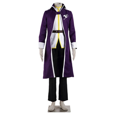 Anime Fairy Tail Natsu Team Gray Fullbuster Purple Cosplay Costume
