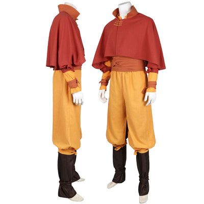 Avatar The Last Airbender 2024:TV Series Aang Cosplay Costume
