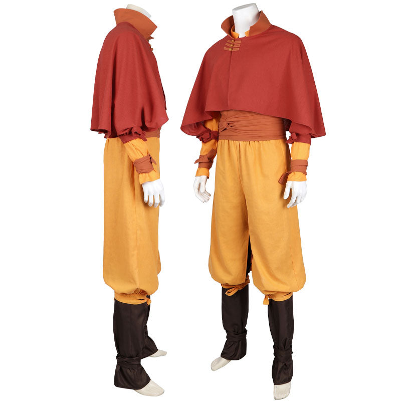 Avatar The Last Airbender 2024:TV Series Aang Cosplay Costume