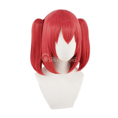 Anime LoveLive!Sunshine!! Kurosawa Ruby Long Red Cosplay Wigs