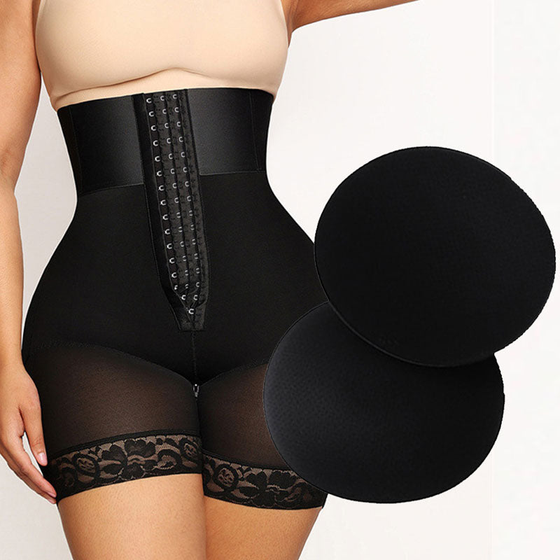 Plus Size Shapewear Faja Body Shaper Tummy Control Shapewear Fajas Colombianas Moldeadoras Butt Lifting Shorts