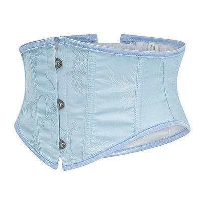 Womens Waist Trainer Cincher Heavy Duty Steel Boned Underbust Waspie Corset