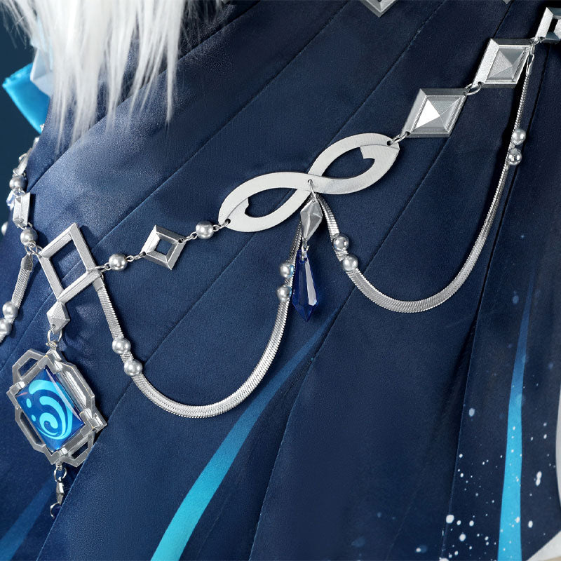 Genshin Impact Yelan Tranquil Banquet Outfit Cosplay Costumes