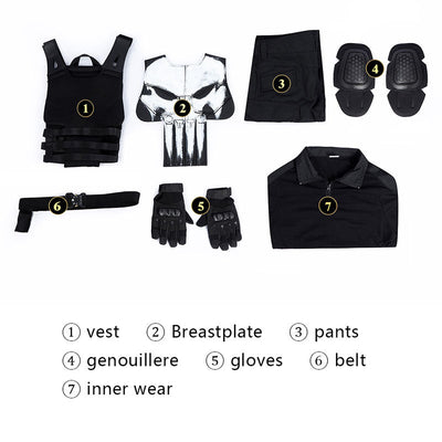 The Punisher: One Last Kill Punisher Cosplay Costumes