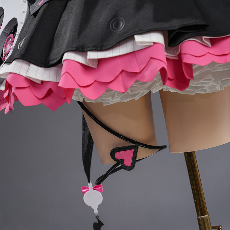 Zenless Zone Zero Aria Black Uniform Cosplay Costumes